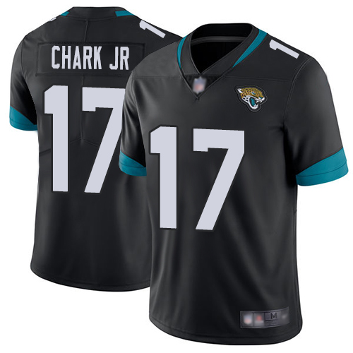 Jacksonville Jaguars #17 DJ Chark Jr Black Team Color Youth Stitched NFL Vapor Untouchable Limited Jersey->youth nfl jersey->Youth Jersey